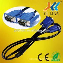 high quality Manufacturer specification male to male extension non-standard 3+2 VGA Cable for computer